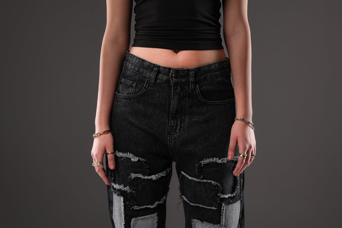 Patchwork Jeans